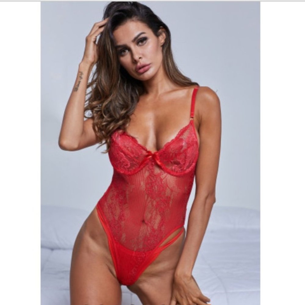 66. ✨Isabella Lace Teddy✨ - Picture 2 of 12